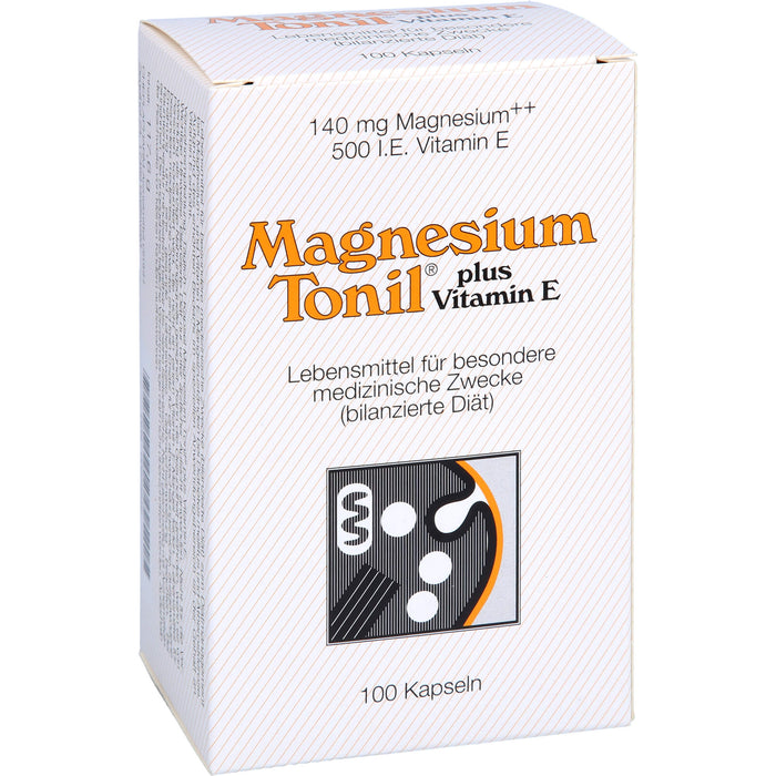 Magnesium Tonil plus Vitamin E Kapseln, 100 pcs. Capsules