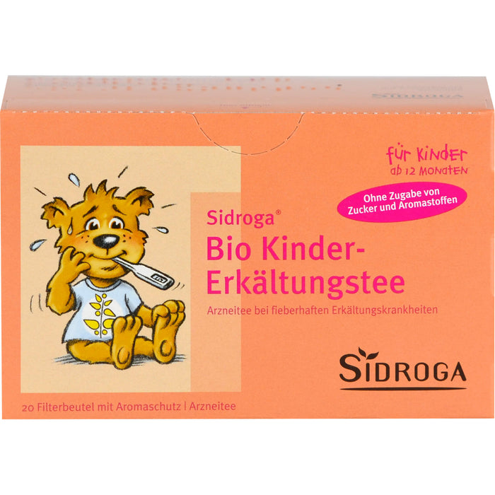 Sidroga Bio Kinder Erkältungstee, 20 pc Sac filtrant