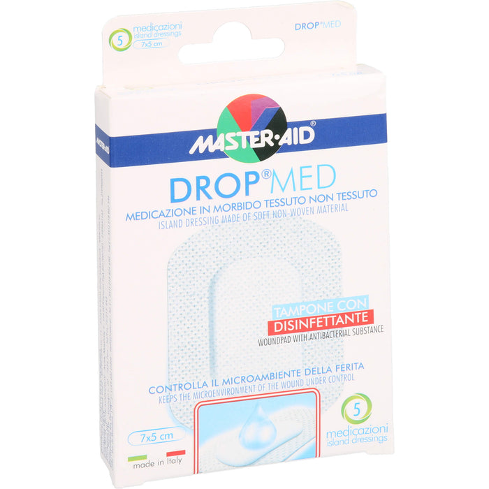 DROP med 7 x 5 cm steriler Wundverband, 5 pcs. Wound dressings