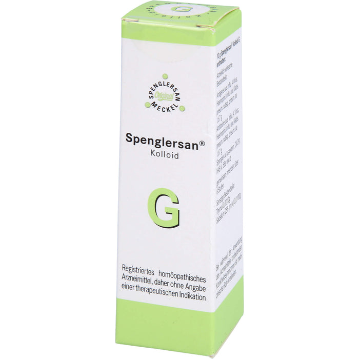 Spenglersan Kolloid G Einreibung, 10 ml Lösung