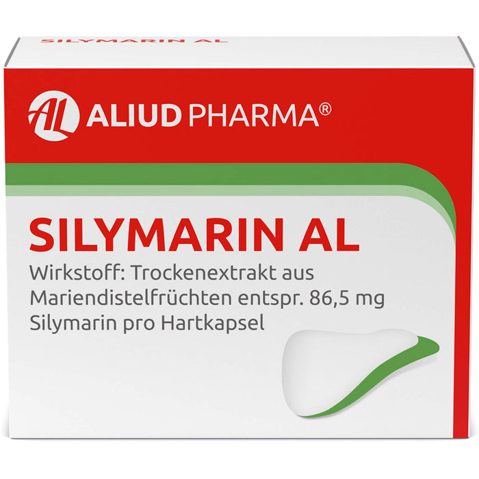 Silymarin AL Hartkapseln bei Lebererkrankungen, 30 St. Kapseln