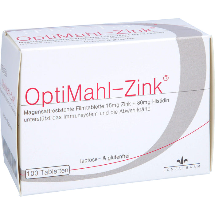 OptiMahl-Zink 15mg, 100 St TAB