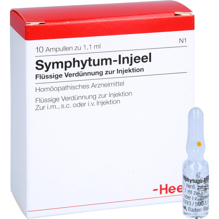 Heel Symphytum-Injeel flüssige Verdünnung, 10 pcs. Ampoules