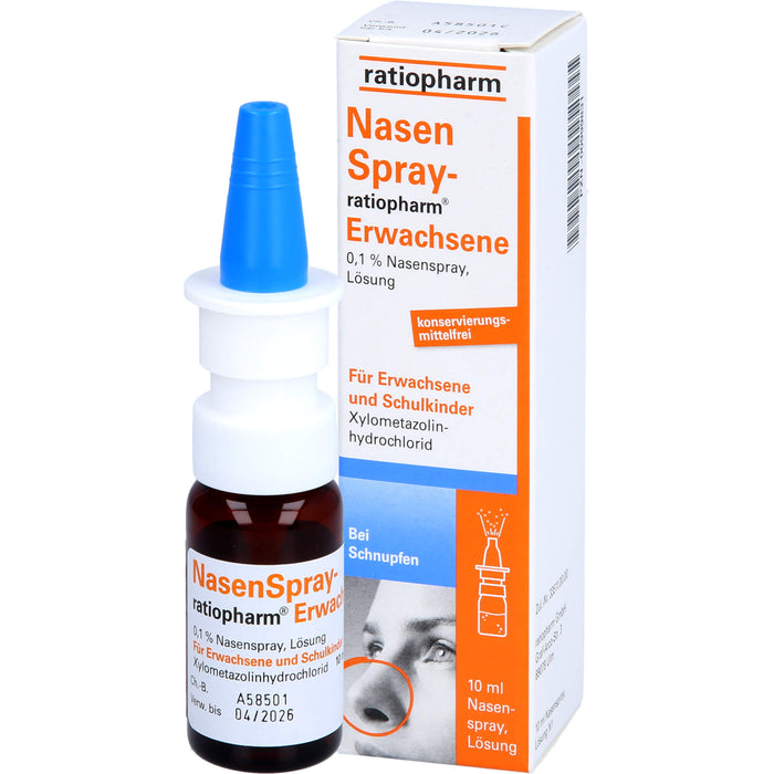 NasenSpray-ratiopharm Erwachsene, 10 ml Lösung