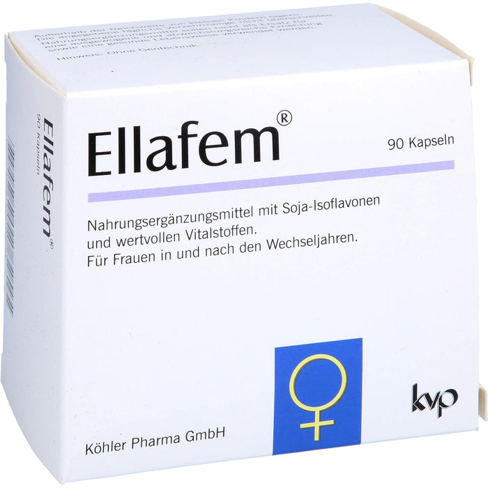 Ellafem Kapseln für Frauen in und nach den Wechseljahren, 90 pcs. Capsules