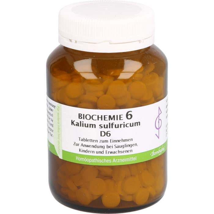 Biochemie 6 Kalium sulfuricum Bombastus D6 Tbl., 500 St TAB