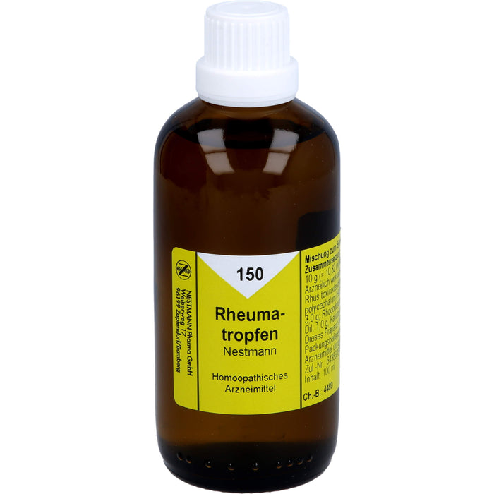 Rheumatropfen Nr. 150 Nestmann Dil., 100 ml TRO