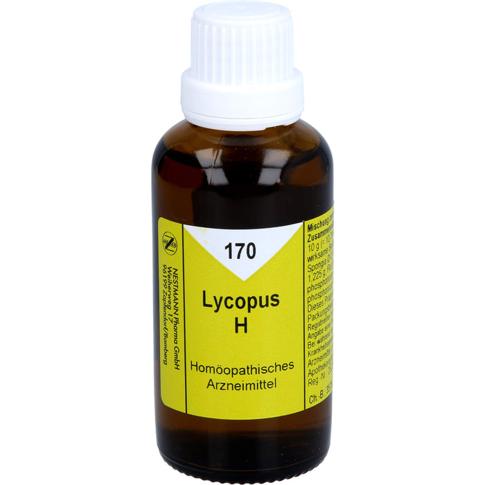 Lycopus H Nr. 170 Nestmann Tropf., 50 ml TRO