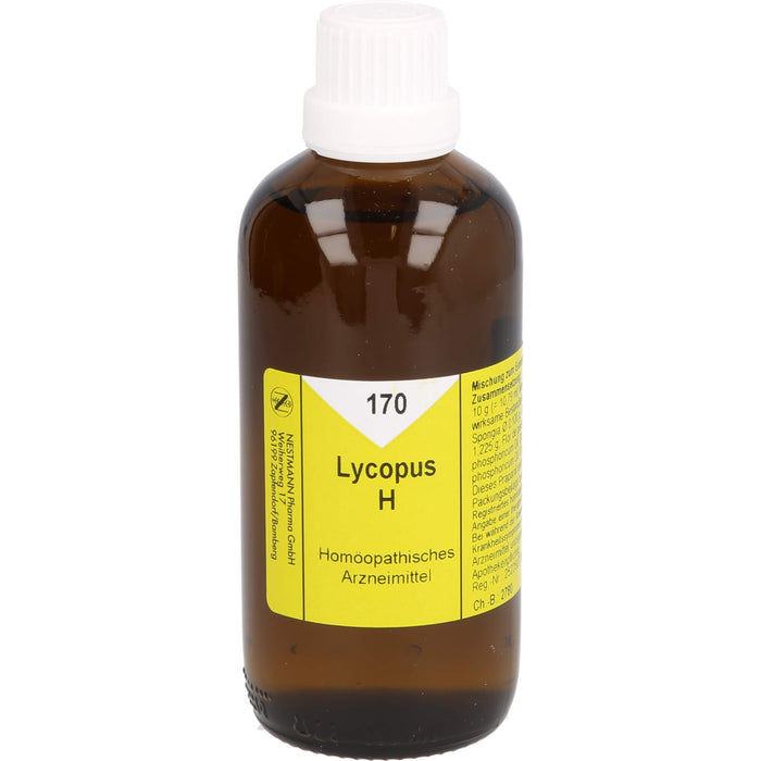 Lycopus H Nr. 170 Nestmann Tropf., 100 ml TRO