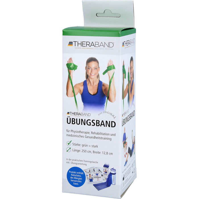 THERABAND Übungsband 2,5 m stark grün, 1 pcs. Pack