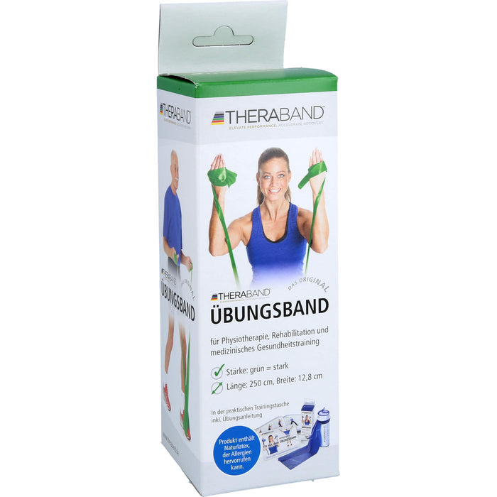 THERABAND Übungsband 2,5 m stark grün, 1 pcs. Pack