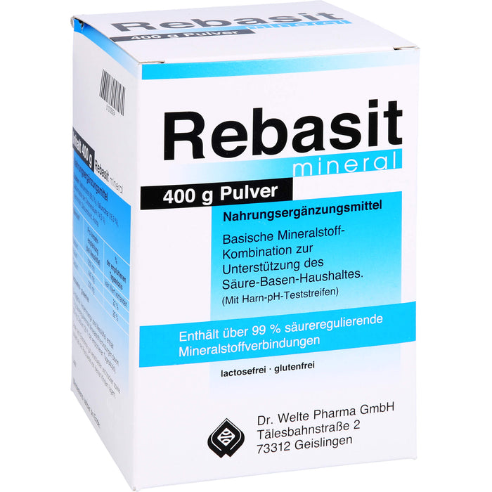 Rebasit mineral Pulver, 400 g Pulver