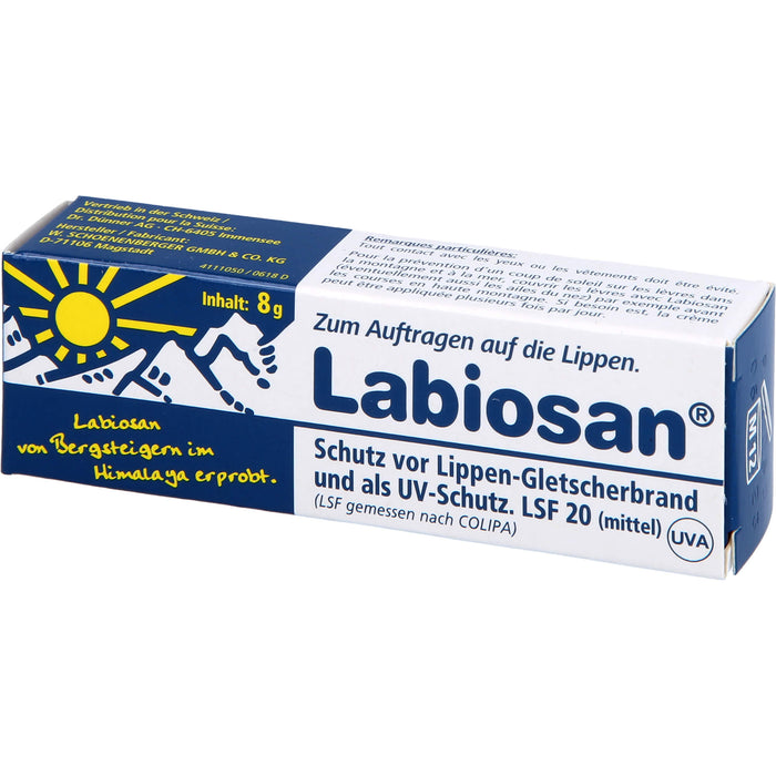 Labiosan Salbe, 8 g Onguent