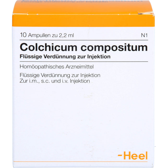 Colchicum compositum Heel flüssige Verdünnung, 10 pcs. Ampoules