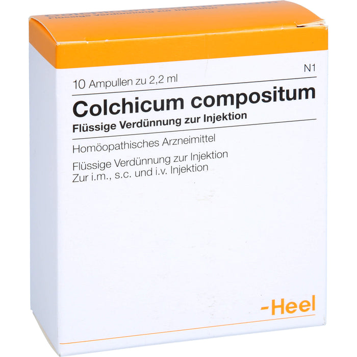 Colchicum compositum Heel flüssige Verdünnung, 10 pcs. Ampoules