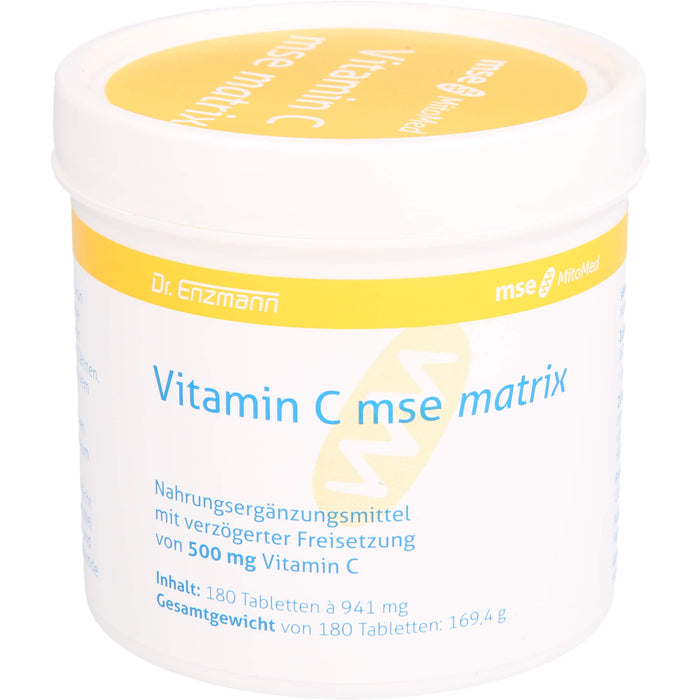 VITAMIN C MSE Matrix, 180 St TAB