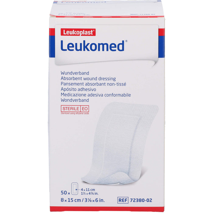 LEUKOMED STERILE PFLASTER 8x15 cm, 50 St PFL