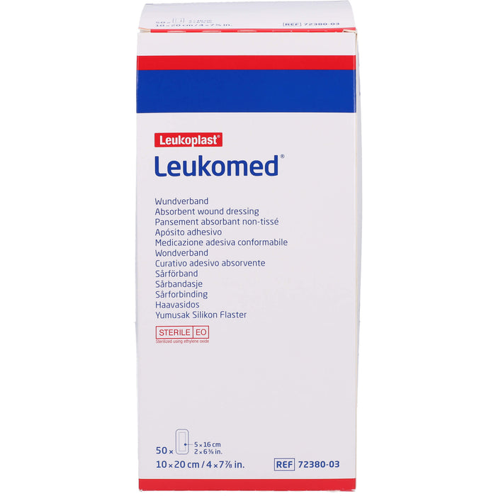 Leukomed Wundverband 10 x 20 cm, 50 St. Pflaster