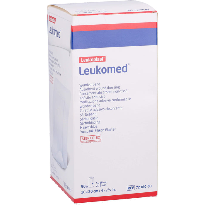 Leukomed Wundverband 10 x 20 cm, 50 pc Pansement