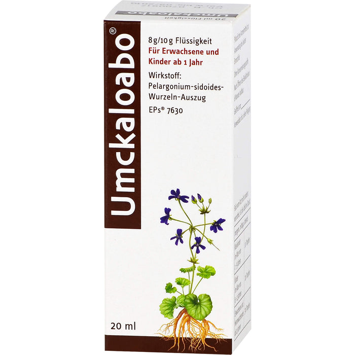 Umckaloabo Flüssigkeit, 20 ml Solution