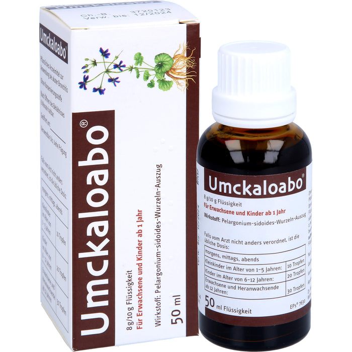 Umckaloabo Flüssigkeit, 50 ml Solution