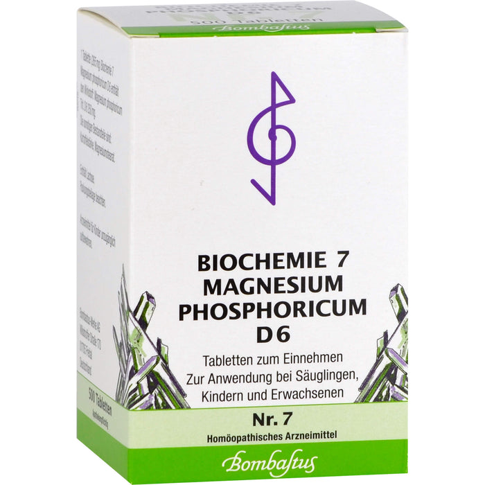 Biochemie 7 Magnesium phosphoricum Bombastus D6 Tbl., 500 St TAB