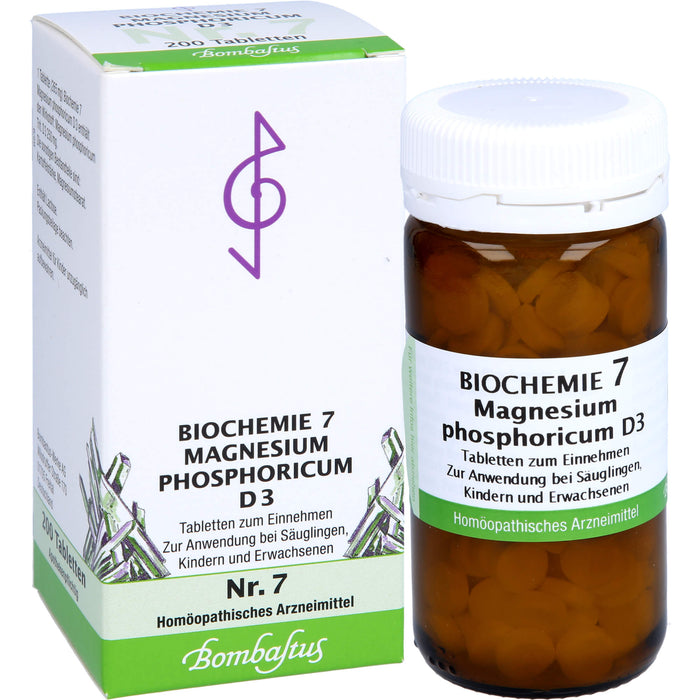 Biochemie 7 Magnesium phosphoricum Bombastus D3 Tbl., 200 St TAB