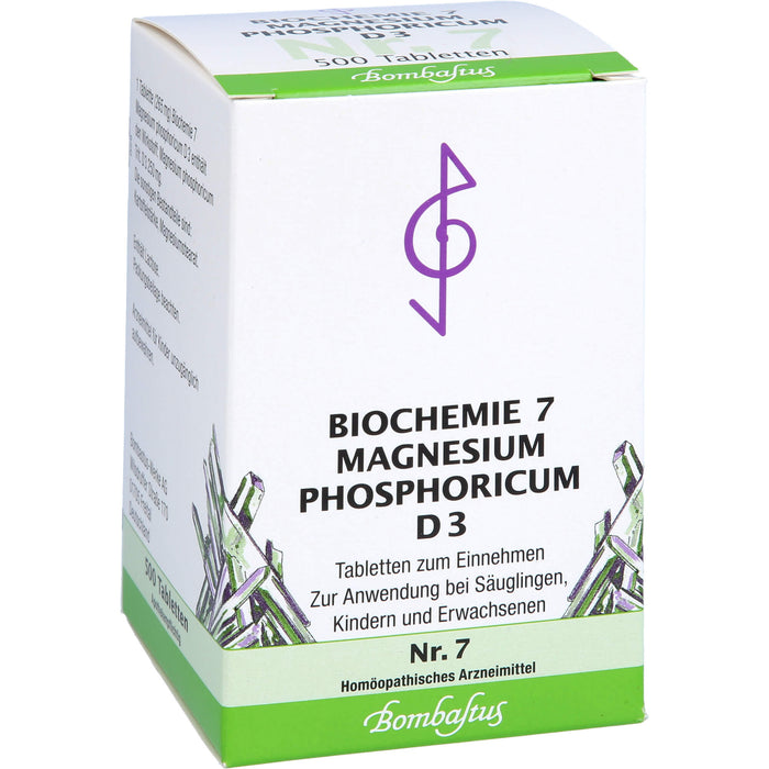 Biochemie 7 Magnesium phosphoricum Bombastus D3 Tbl., 500 St TAB