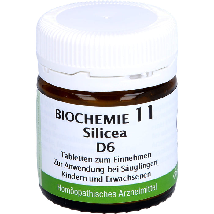 Bombastus Biochemie 11 Silicea D6 Tabletten, 80 St TAB