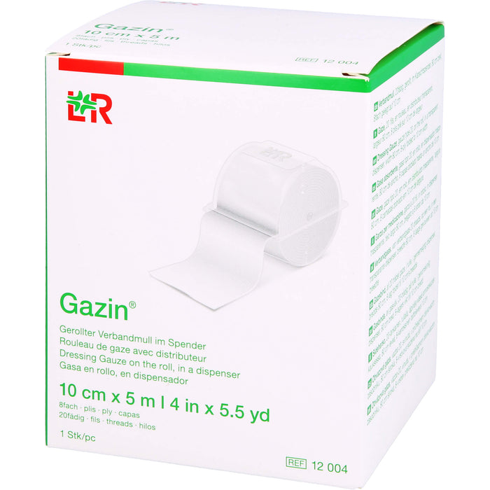 Gazin Verbandmull 8-fach gerollt, 1 pcs. Bandage