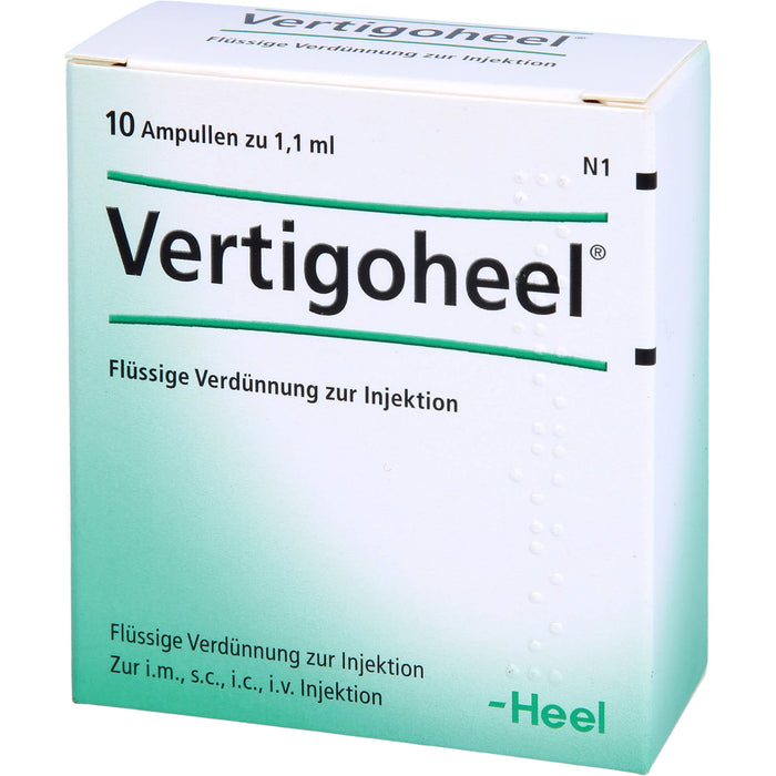 Vertigoheel Flüssige Verdünnung zur Injektion, 10 pcs. Ampoules