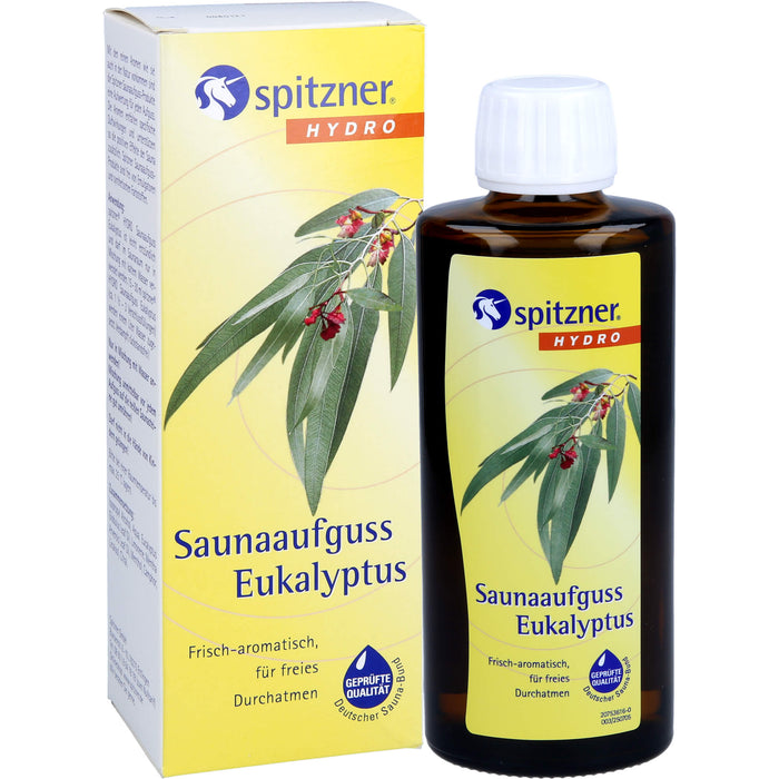 spitzner Hydro Saunaaufguss Eukalyptus, 190 ml Konzentrat