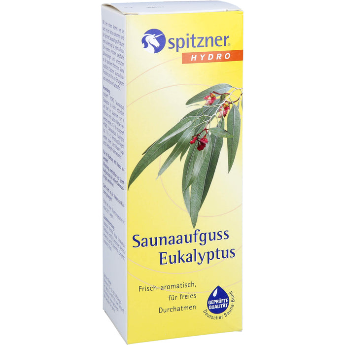 spitzner Hydro Saunaaufguss Eukalyptus, 190 ml Concentrate