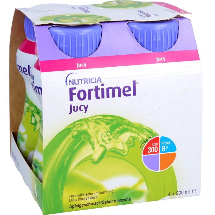 NUTRICIA Fortimel Jucy Trinknahrung mit Apfelgeschmack, 800 ml Lösung