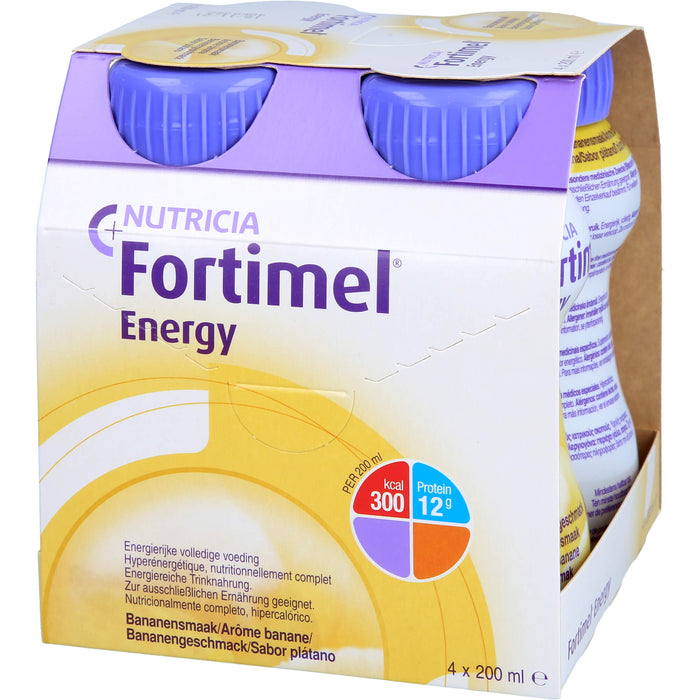 Fortimel Energy Bananengeschmack, 8X4X200 ml FLU