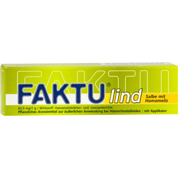 FAKTU lind Salbe mit Hamamelis, 25 g Onguent