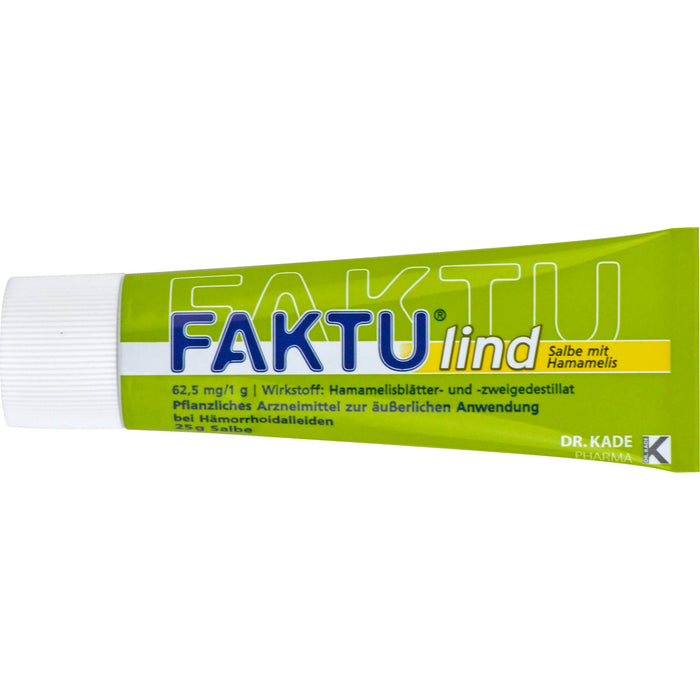 FAKTU lind Salbe mit Hamamelis, 25 g Onguent