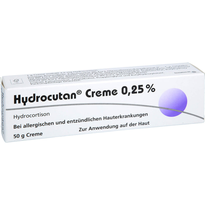 Hydrocutan Creme 0,25 % Hydrocortison, 50 g Cream