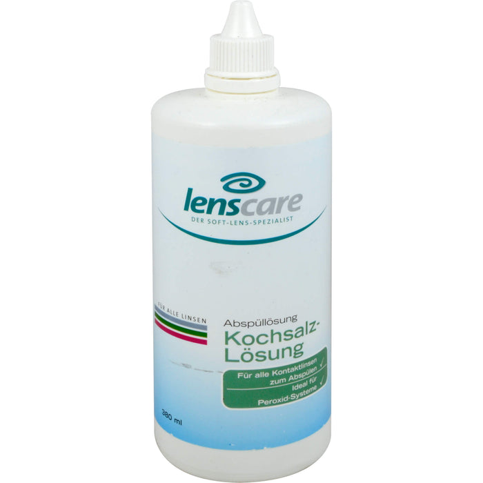 Lenscare Kochsalzlösung, 380 ml Solution