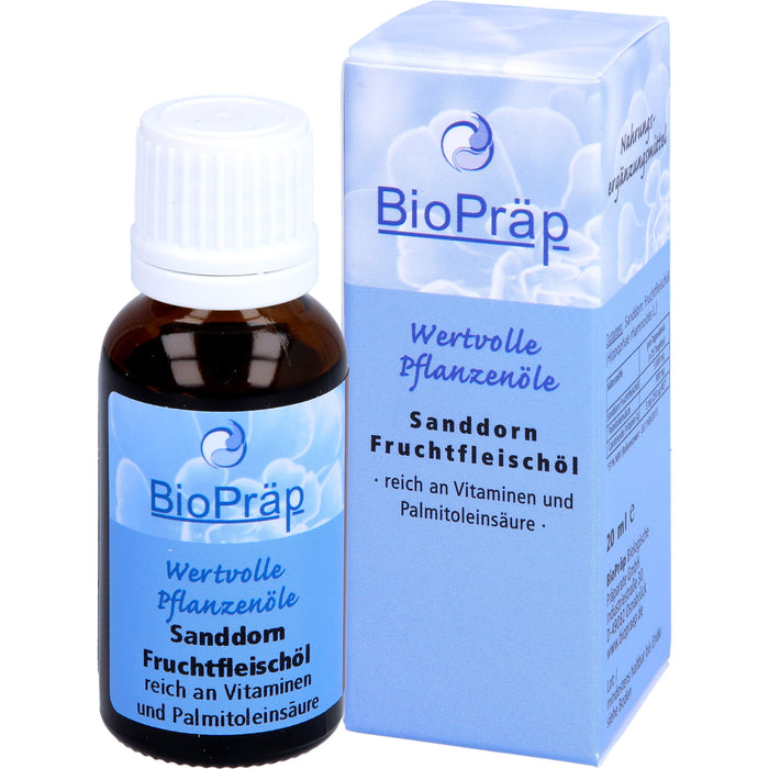 BioPräp Sanddorn Fruchtfleischöl, 20 ml Oil