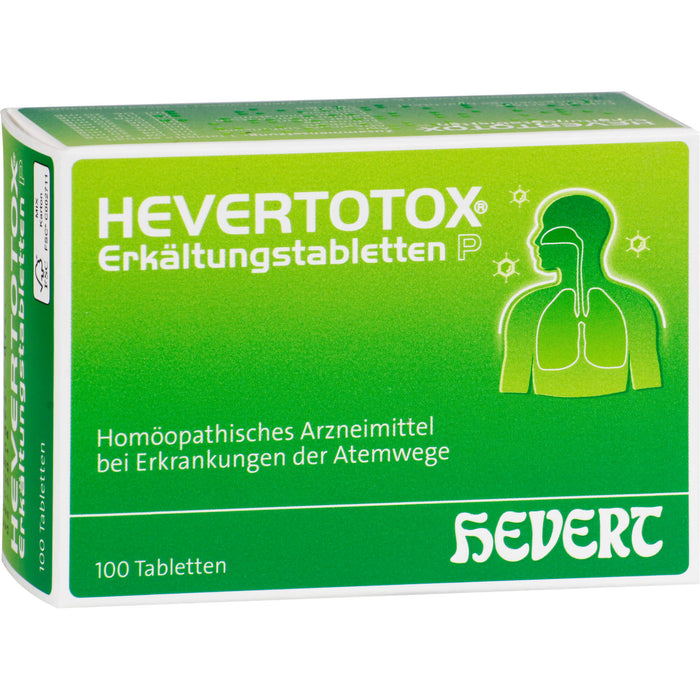 Hevertotox Erkaeltungs P, 100 pcs. Tablets