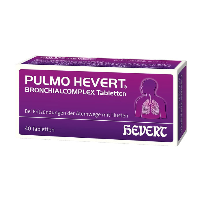 Pulmo Hevert Bronchialcomplex Tabletten, 40 pc Tablettes