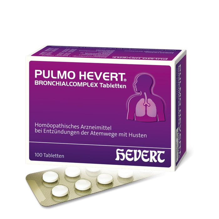 Pulmo Hevert Bronchialcomplex Tabletten, 100 pc Tablettes