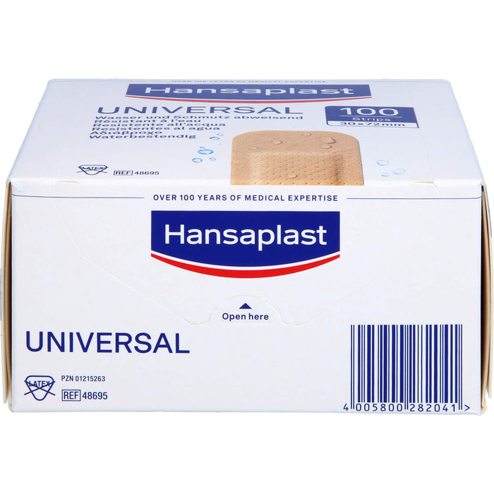 Hansaplast Universal wasserabweisende Strips, 100 St. Pflaster