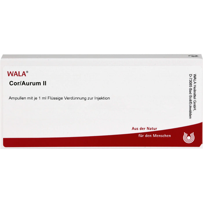 Cor/Aurum II Wala Ampullen, 10X1 ml AMP