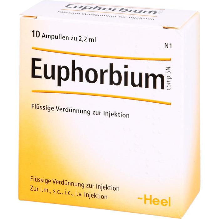 Heel Euphorbium comp. SN flüssige Verdünnung zur Injektion, 10 pcs. Ampoules