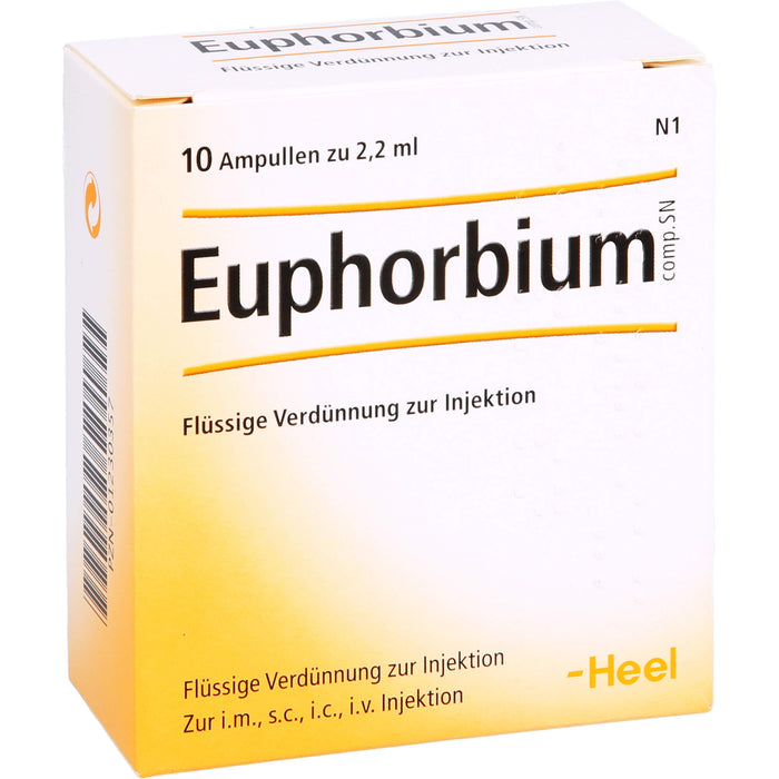 Heel Euphorbium comp. SN flüssige Verdünnung zur Injektion, 10 pcs. Ampoules