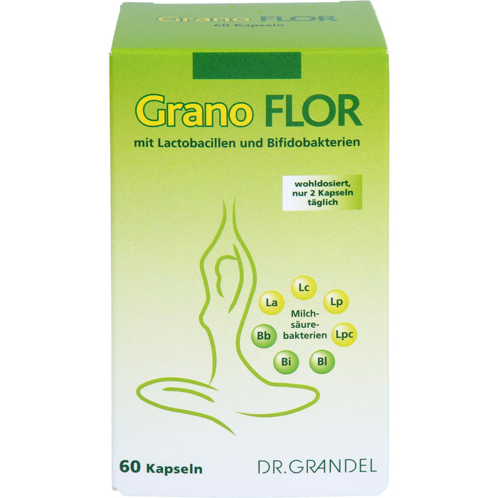 Grano Flor mit Lactobacillen und Bifidobakterien Kapseln, 60 pcs. Capsules