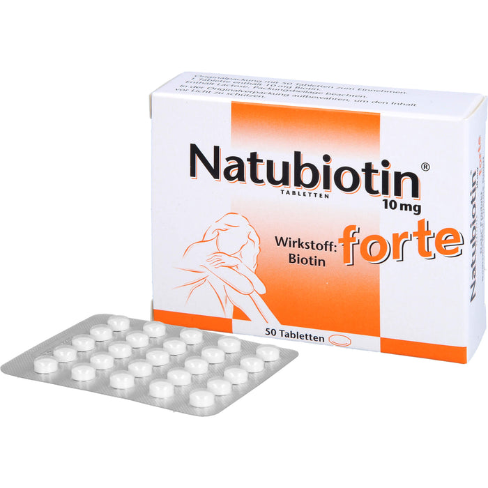 Natubiotin 10mg forte, 50 St TAB