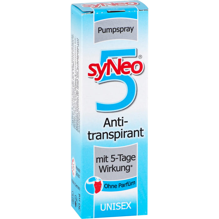 syNeo 5 Antitranspirant Pumpspray, 30 ml Solution